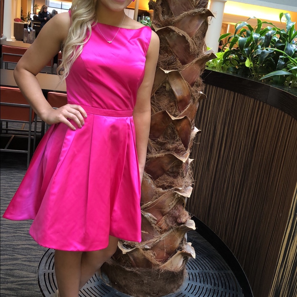 Sherri Hill pink cocktail dress